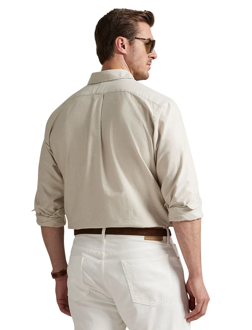 Overhemd beige Big & Tall button-down collar Polo Ralph Lauren