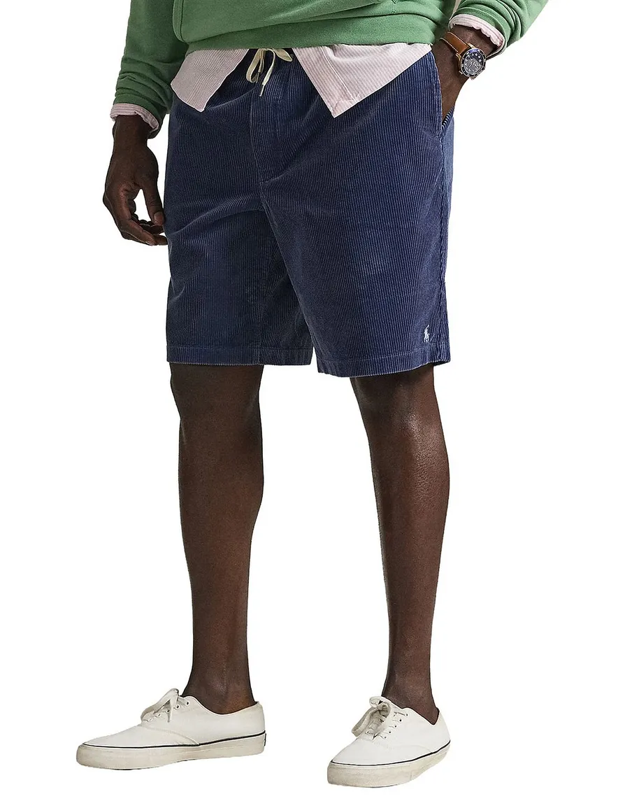 Polo Ralph Lauren bermuda donkerblauw corduroy
