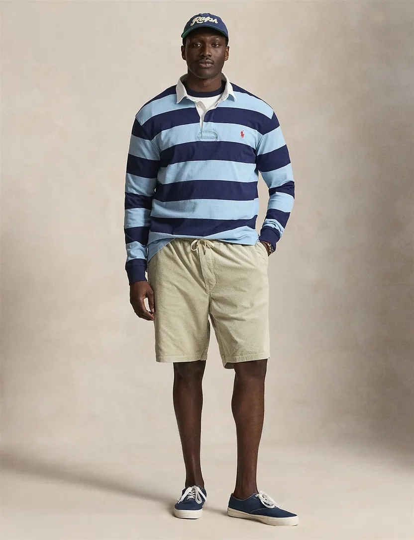 Shorts creme Polo Ralph Lauren wijde fit corduroy