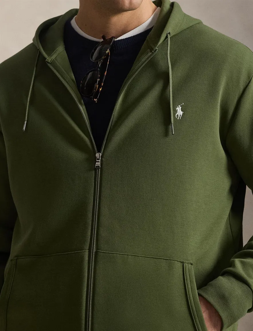 Polo Ralph Lauren vest met capuchon groen Big&Tall