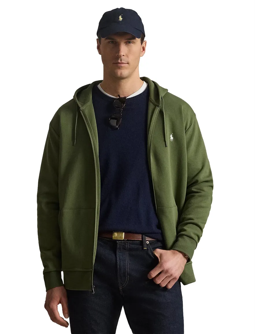 Polo Ralph Lauren vest met capuchon groen Big&Tall