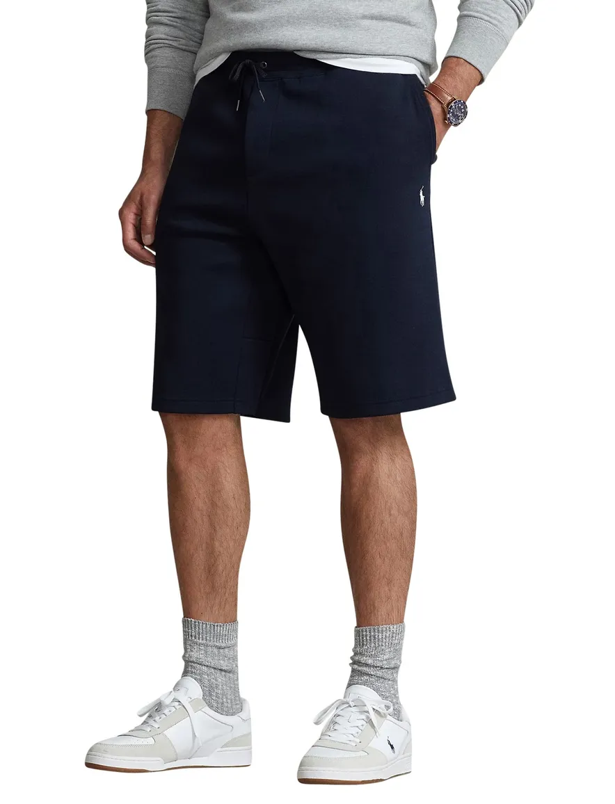 Polo Ralph Lauren Big & Tall korte joggingbroek donkerblauw katoen