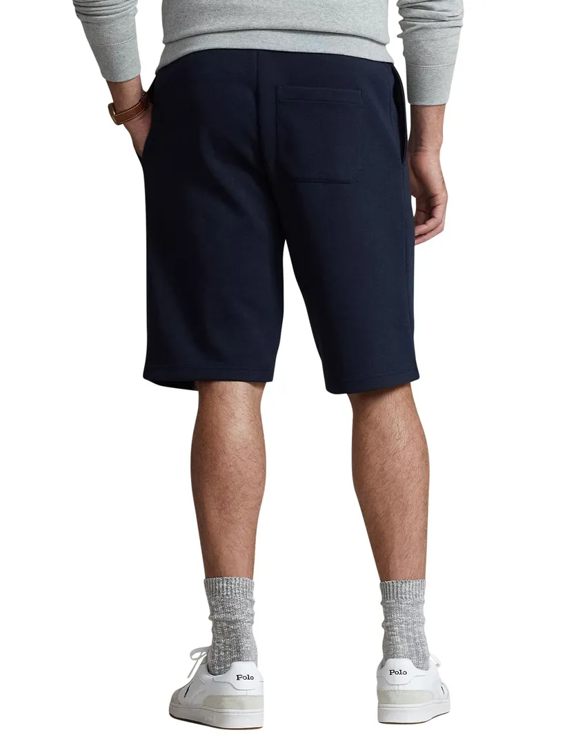 Joggingbroek kort Polo Ralph Lauren Big & Tall donkerblauw katoen