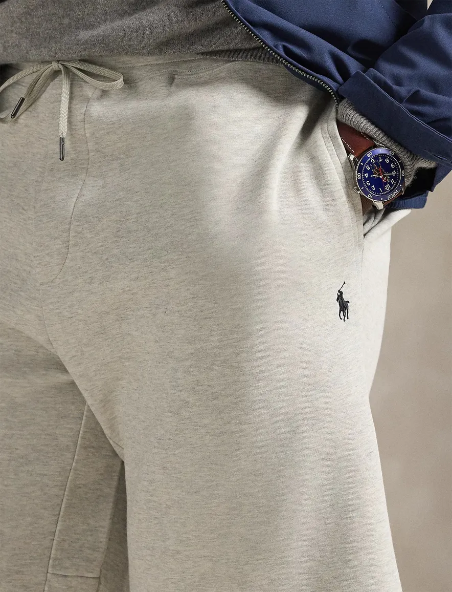 Grijs korte joggingbroek Polo Ralph lauren Big & Tall wijde fit