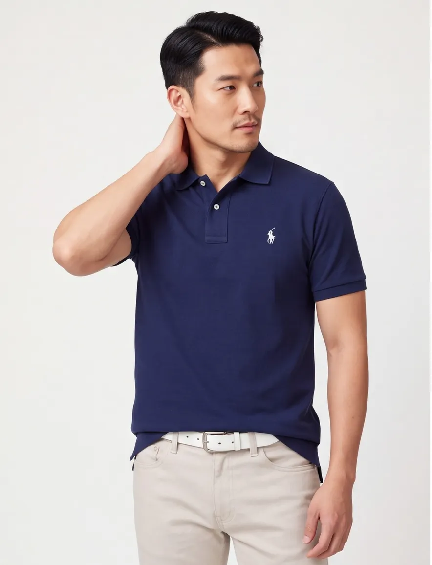 Polo Ralph Lauren Poloshirt donkerblauw