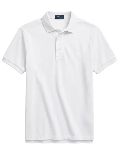 Polo Ralph Lauren Polo Ralph Lauren Big & Tall Poloshirt Wit Wijde Fit
