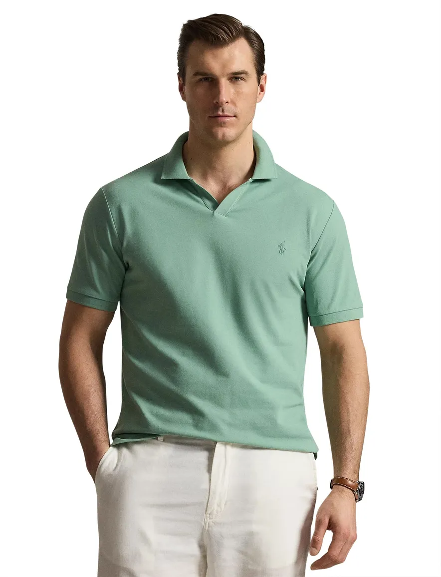 Polo Ralph Lauren Big & Tall poloshirt groen korte mouw