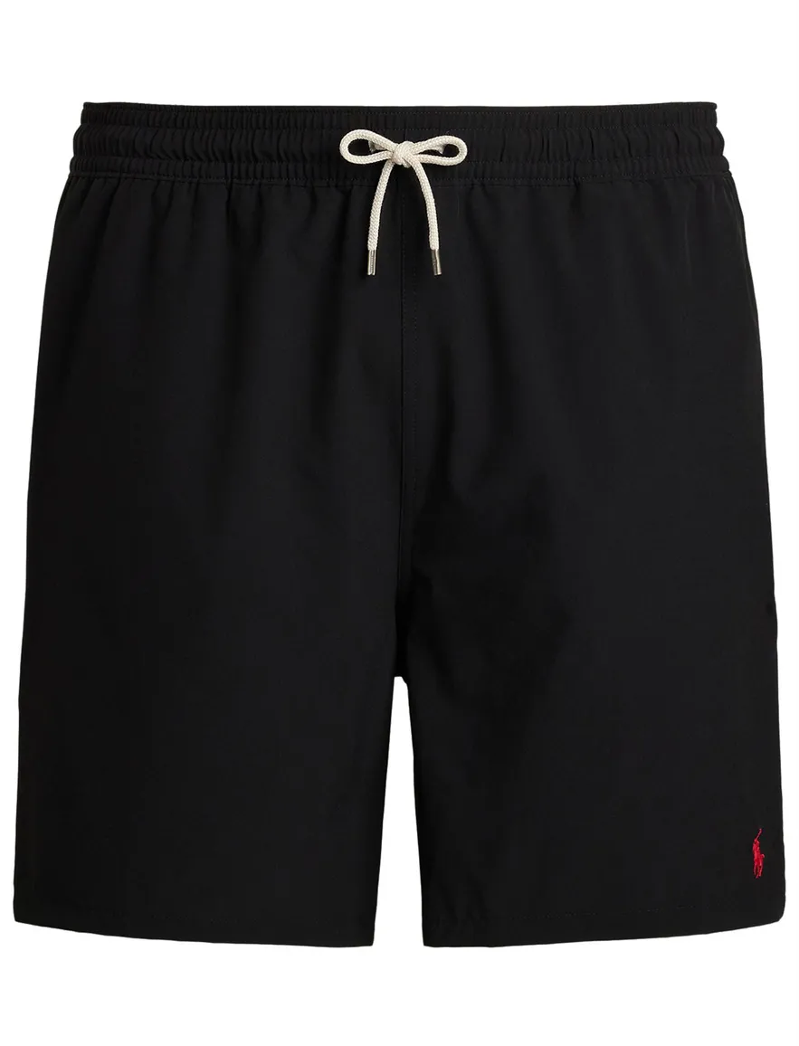 Bermuda zwart Polo Ralph Lauren Big & Tall elastische band