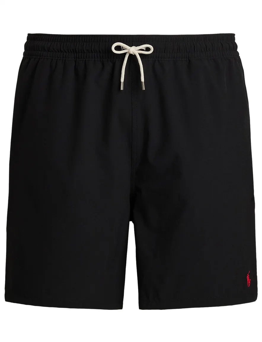 Bermuda zwart Polo Ralph Lauren Big & Tall elastische band
