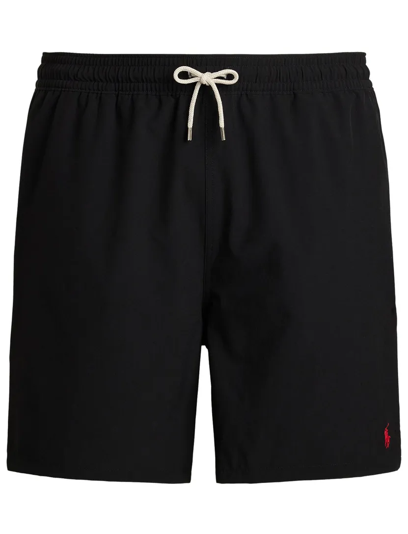 Zwarte met rode logo bermuda Polo Ralph Lauren Big & Tall