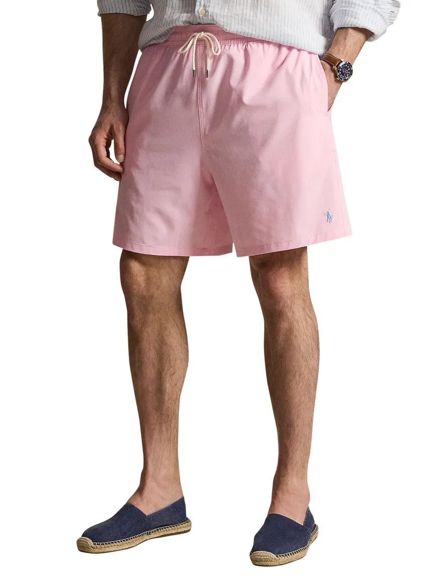 Zwembroek roze Polo Ralph Lauren Big & Tall elastische band