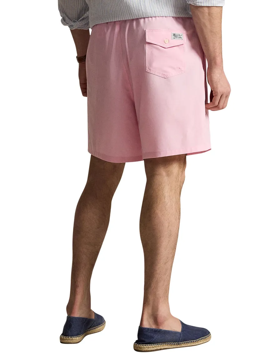 Zwembroek roze Polo Ralph Lauren Big & Tall elastische band