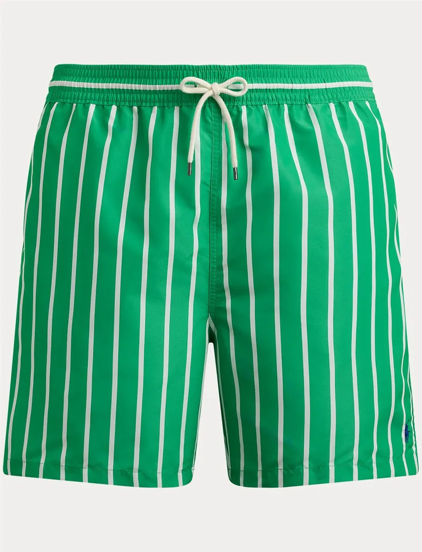 Zwemshorts groen Polo Ralph Lauren wijde fit polyester