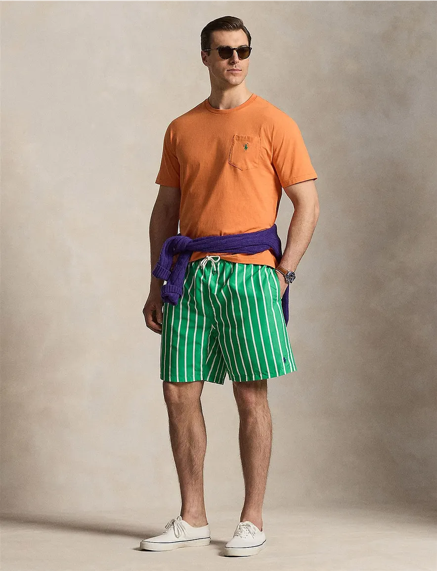 Polo Ralph Lauren zwembroek groen strepen