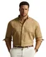 Polo Ralph Lauren linnen overhemd beige Big&Tall