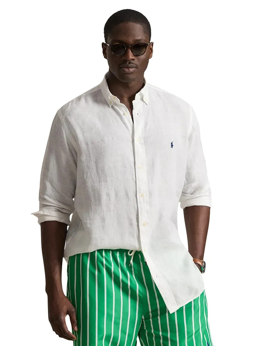 Polo Ralph Lauren overhemd linnen Big & Tall