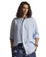 Linnen overhemd Polo Ralph Lauren Big & Tall lichtblauw gestreept