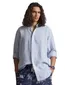 Polo Ralph Lauren overhemd blauw linnen streep B&T