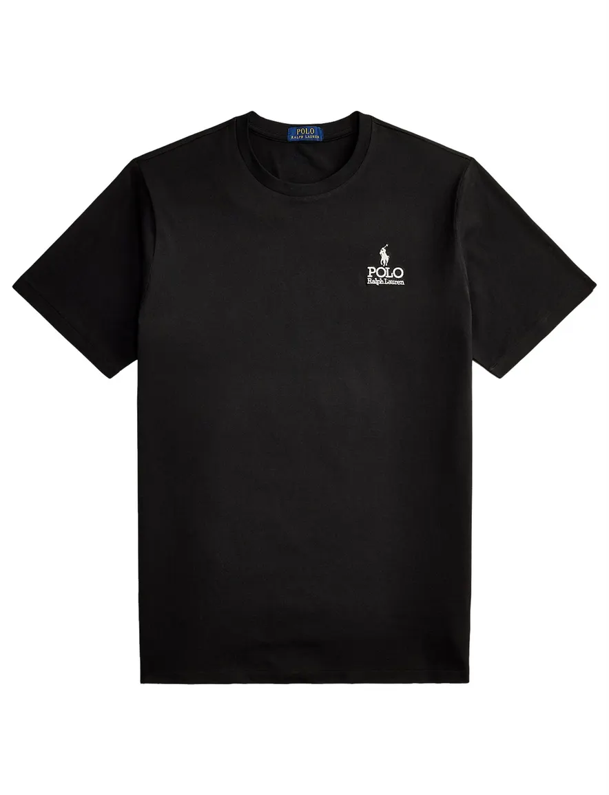 Polo Ralph Lauren t-shirt zwart opdruk Big & Tall