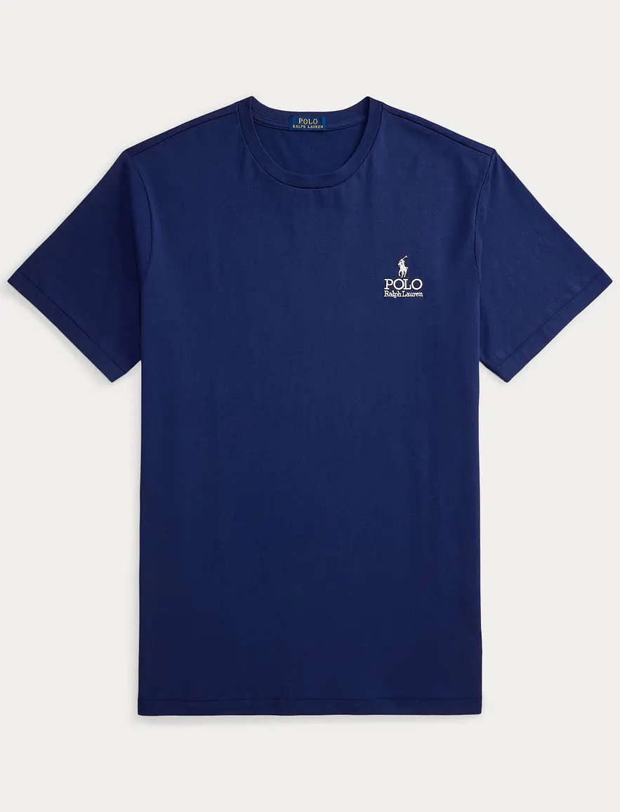 Polo Ralph Lauren Big & Tall T-shirt Donkerblauw Wijde Fit