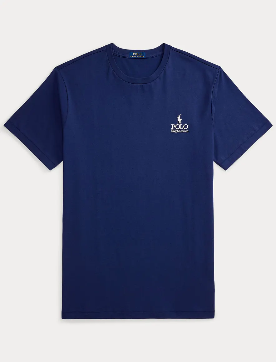 Polo Ralph Lauren Big & Tall T-shirt Donkerblauw Wijde Fit