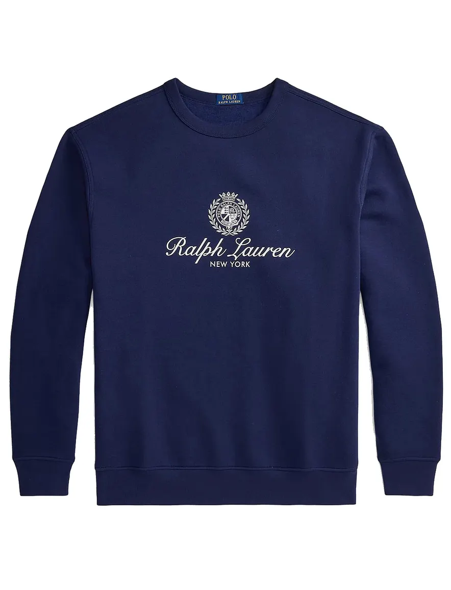 Polo Ralph Lauren trui opdruk donkerblauw B&T