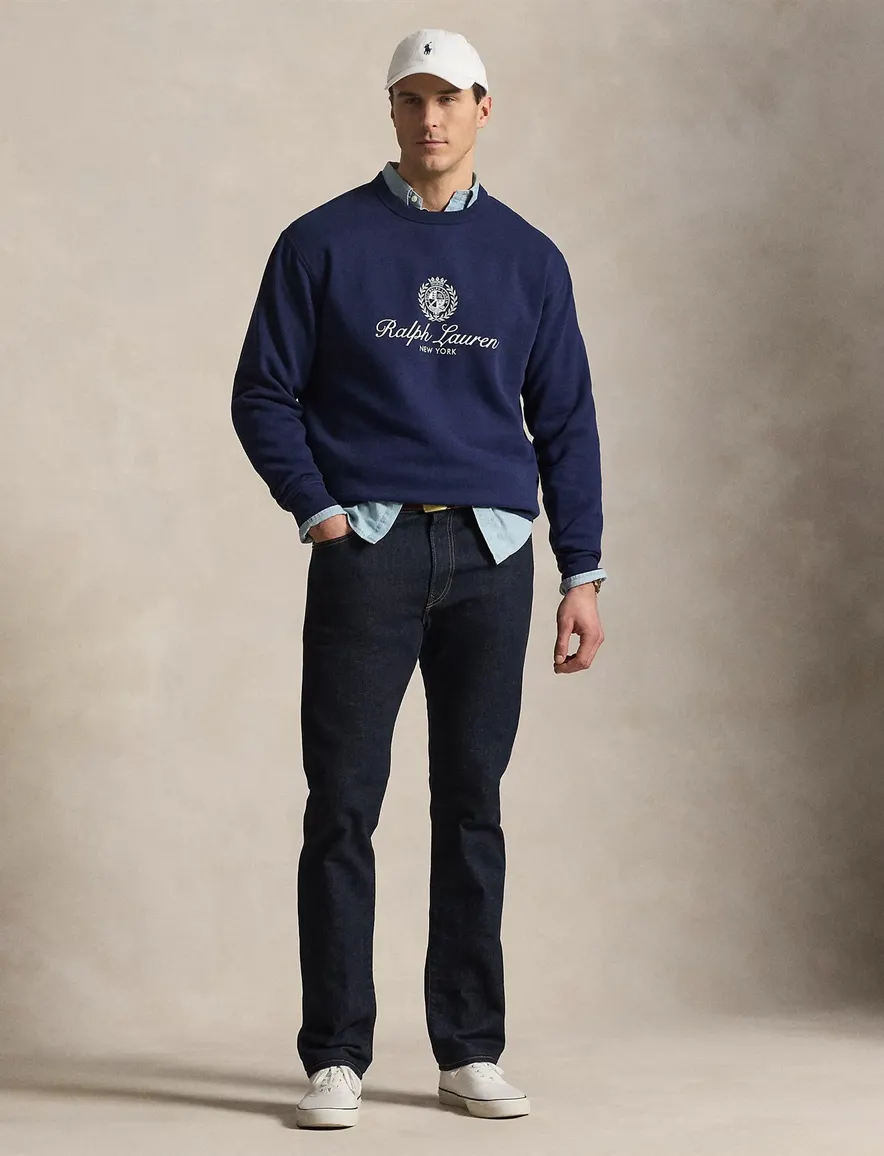 Polo Ralph Lauren trui opdruk donkerblauw B&T