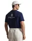 Polo ralph lauren big & tall t-shirt donkerblauw backprint