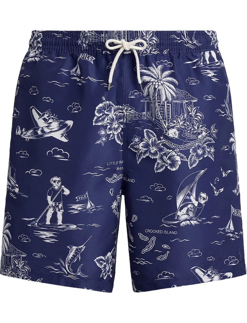 Zwembroek donkerblauw Polo ralph lauren big & tall
