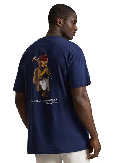 Polo Ralph Lauren Big & tall Polo ralph lauren donkerblauw t-shirt ronde hals