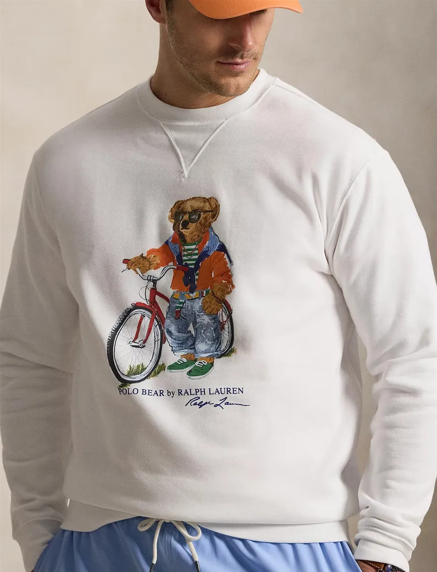 Polo Ralph Lauren Big & Tall Bear sweater wit bear