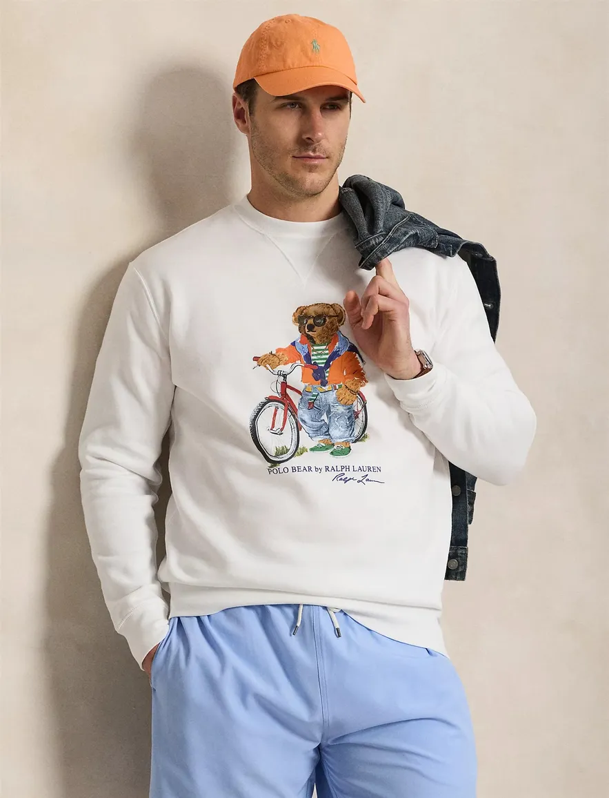 Polo Ralph Lauren Big & Tall Bear sweater wit bear