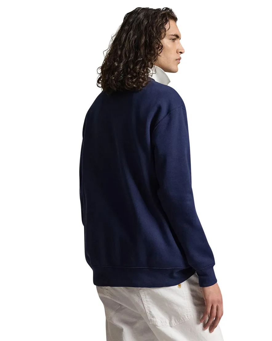 Polo Ralph Lauren Big & Tall Bear sweater donkerblauw opdruk