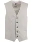 gilet Club of Gents beige slim fit printje