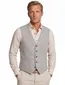beige gilet Club of Gents slim fit