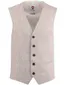 Club of Gents gilet mix & match beige wit geruit