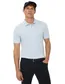 Brax poloshirt lichtblauw 3 knopen katoen