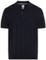 Brax polo donkerblauw gestreept katoen