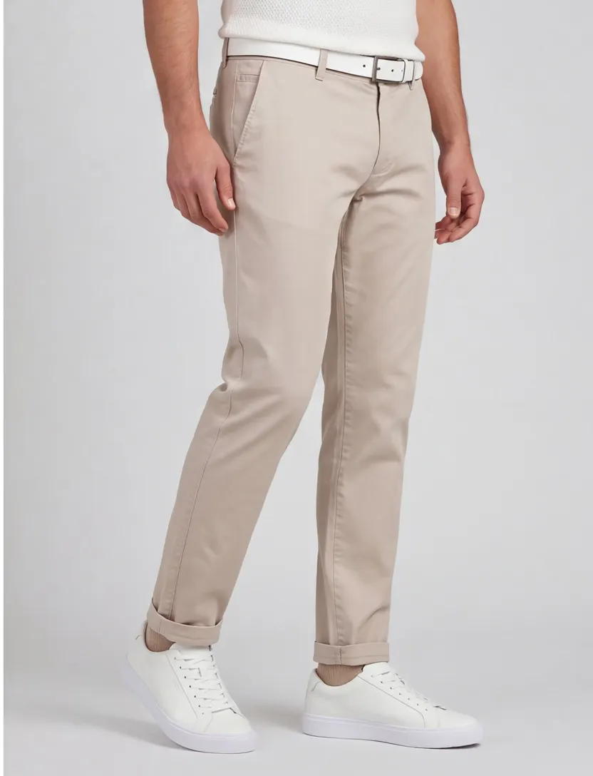 Chino Eurex Thilo normale fit beige