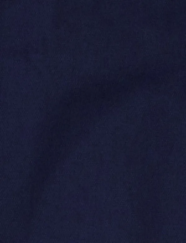 Donkerblauwe chino Eurex Thilo normale fit