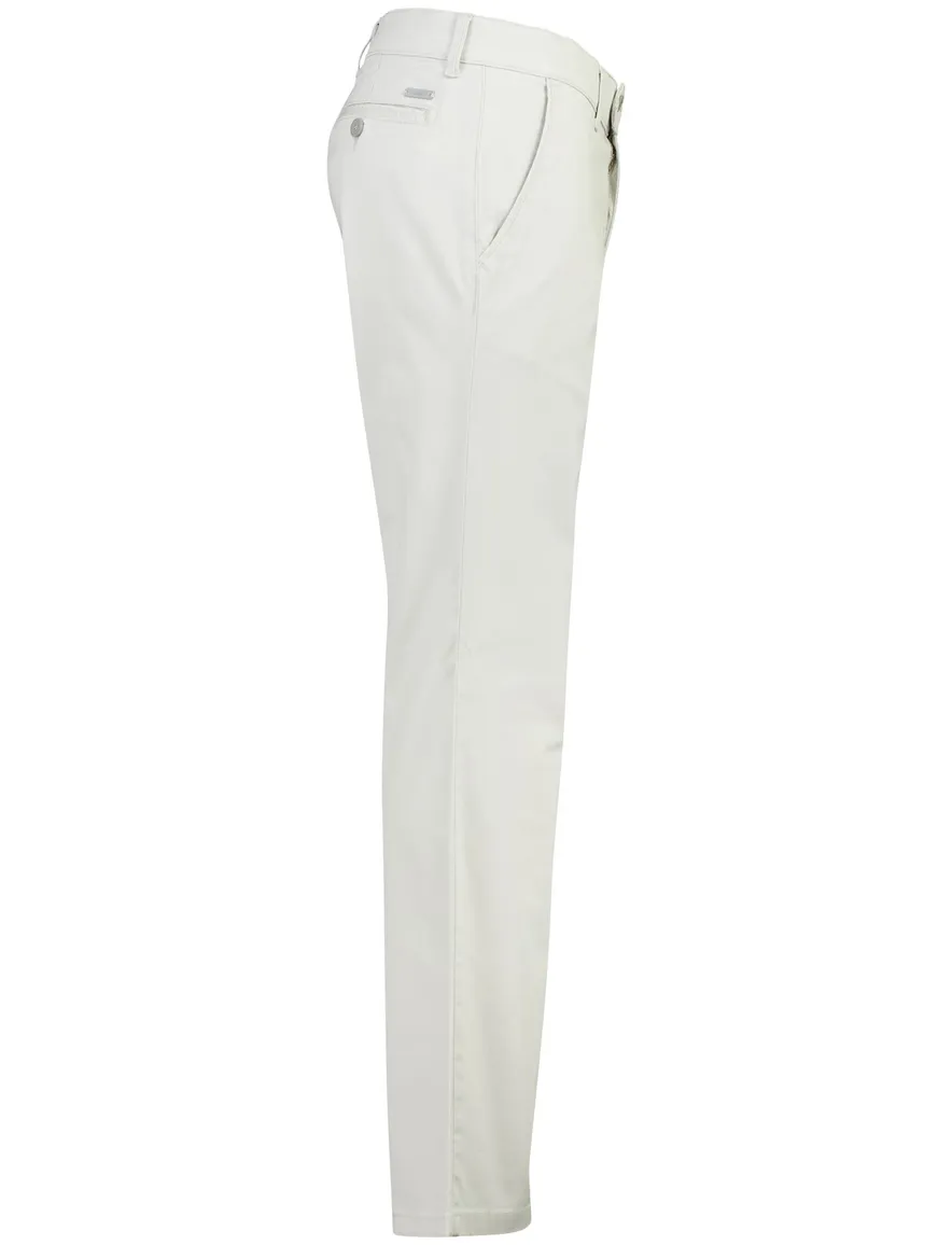 Eurex pantalon chino lichtgrijs katoen