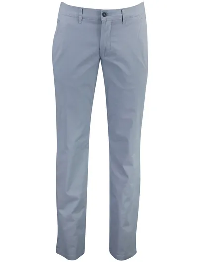 Eurex Blauwe chino Eurex normale fit