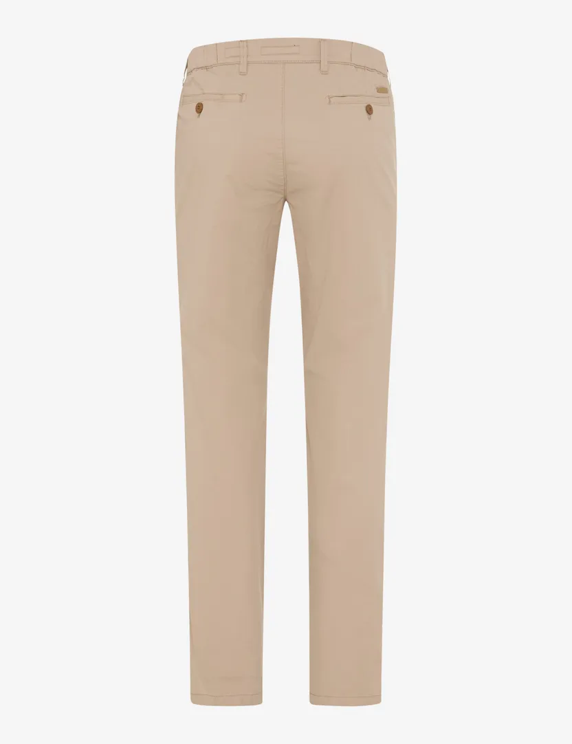 Pantalon katoen flatfront model katoen normale fit