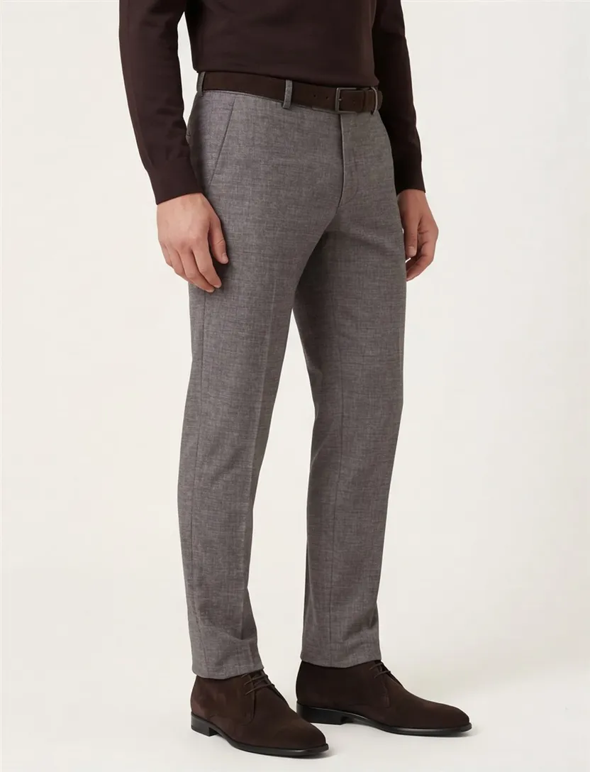 Grijze broek Eurex Thore stretch