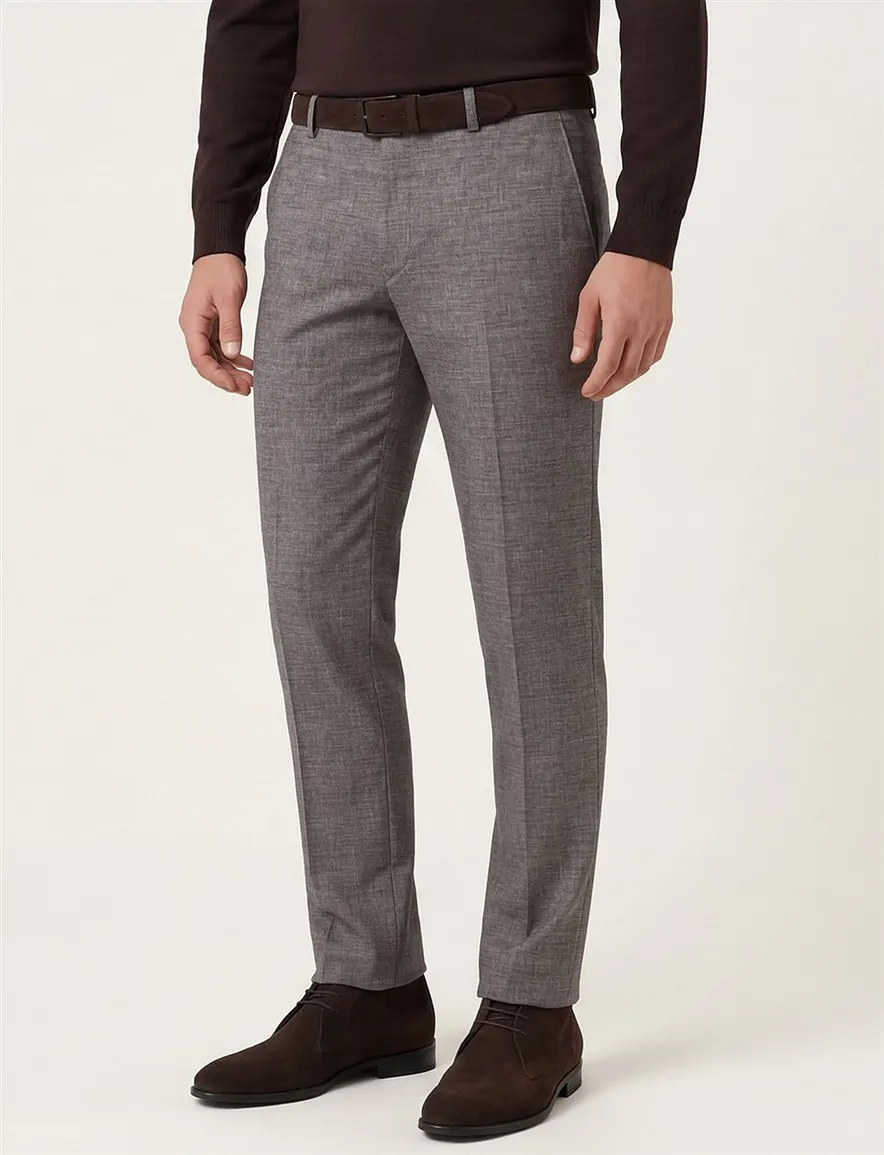 Eurex broek Thore donkerblauw stretch