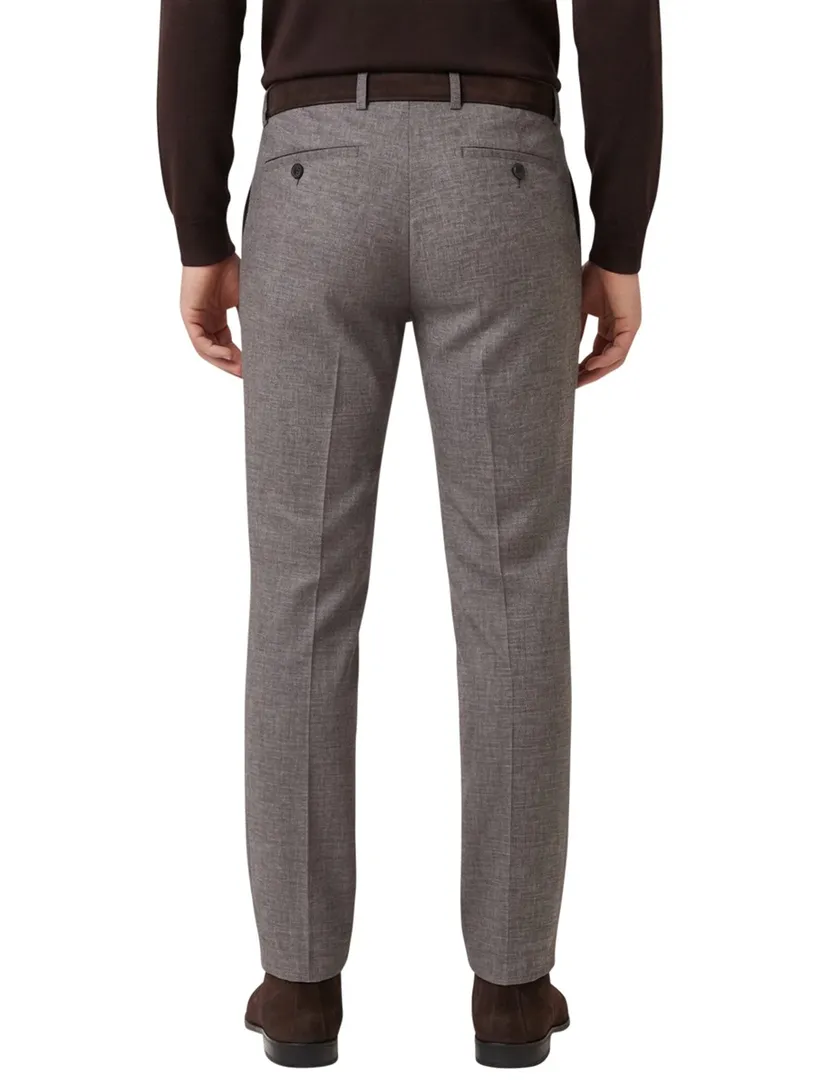 Grijze broek Eurex Thore stretch
