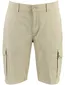 Shorts Brax khaki normale fit katoen