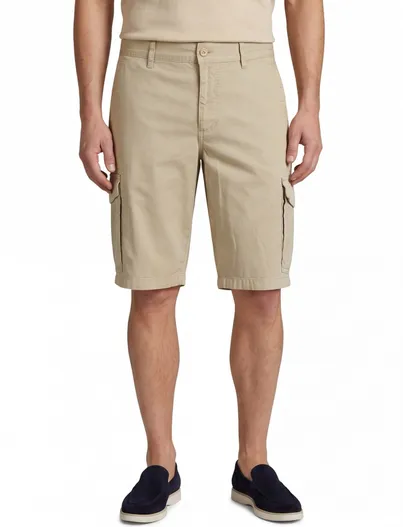 Brax Brax cargo shorts khaki katoen
