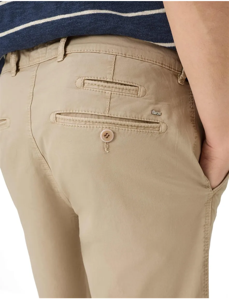 Beige short Brax Bari