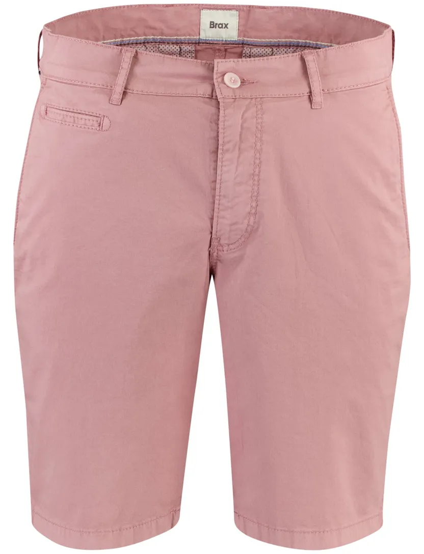 Shorts Brax chino roze normale fit